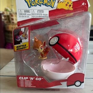 Pokémon Chimchar Clip 'N' Go Poké Ball